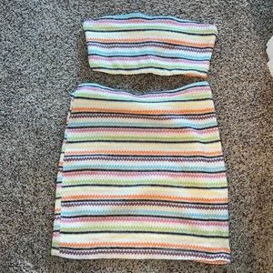 Princess Polly Tube Top & Mini Skirt